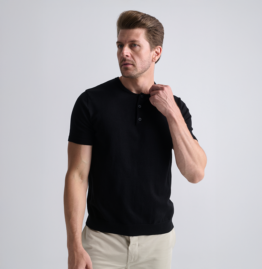 2-Pack Henley Tricot